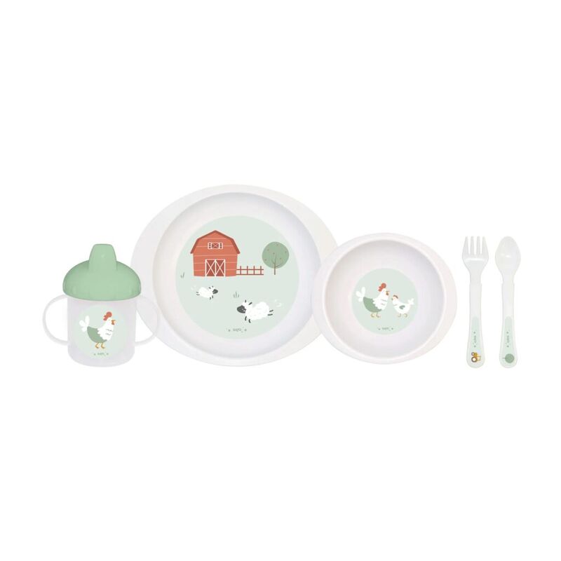 52820 Vajilla pocket 5 piezas Saro. PUERICULTURA Y COMPLEMENTOS PARA BEBES - COMIDA VAJILLAS CUBIERTOS . Color 0. 