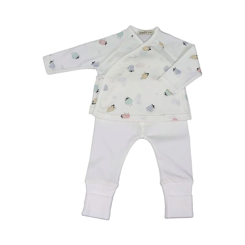 1C.PRA.17 CONJUNTO ALG ORGANICO JUBÓN PRADO POLAINA CRUDA SONPETIT. ROPA PARA BEBES ,PREMAMA Y COLEGIAL - DE 0 5 AÑOS INFANTIL