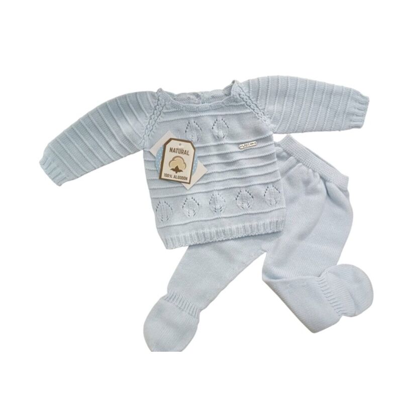 40200 Conjunto de punto lino algodón Visi. ROPA PARA BEBES ,PREMAMA Y COLEGIAL - DE 0 5 AÑOS INFANTIL VERANO Conjuntos Punto .