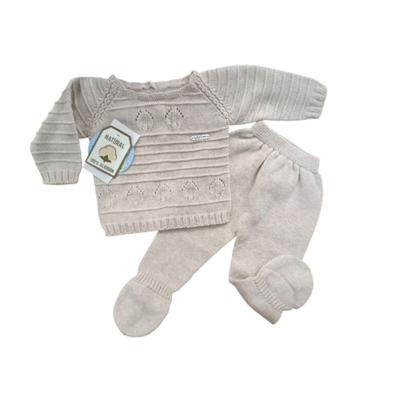 40200 Conjunto de punto lino algodón Visi. ROPA PARA BEBES ,PREMAMA Y COLEGIAL - DE 0 5 AÑOS INFANTIL VERANO Conjuntos Punto .