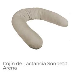 CL.A.19 Cojín de lactancia arena topo sonpetit. PUERICULTURA Y COMPLEMENTOS PARA BEBES - PORTEO LACTANCIA ALMOHADA DE . Color