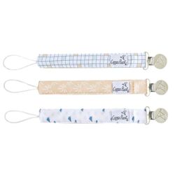 SOL Binky Clip Set 3 ud. - Portachupetes Referencia: CPBC20. PUERICULTURA Y COMPLEMENTOS PARA BEBES - PORTEO LACTANCIA TETINAS