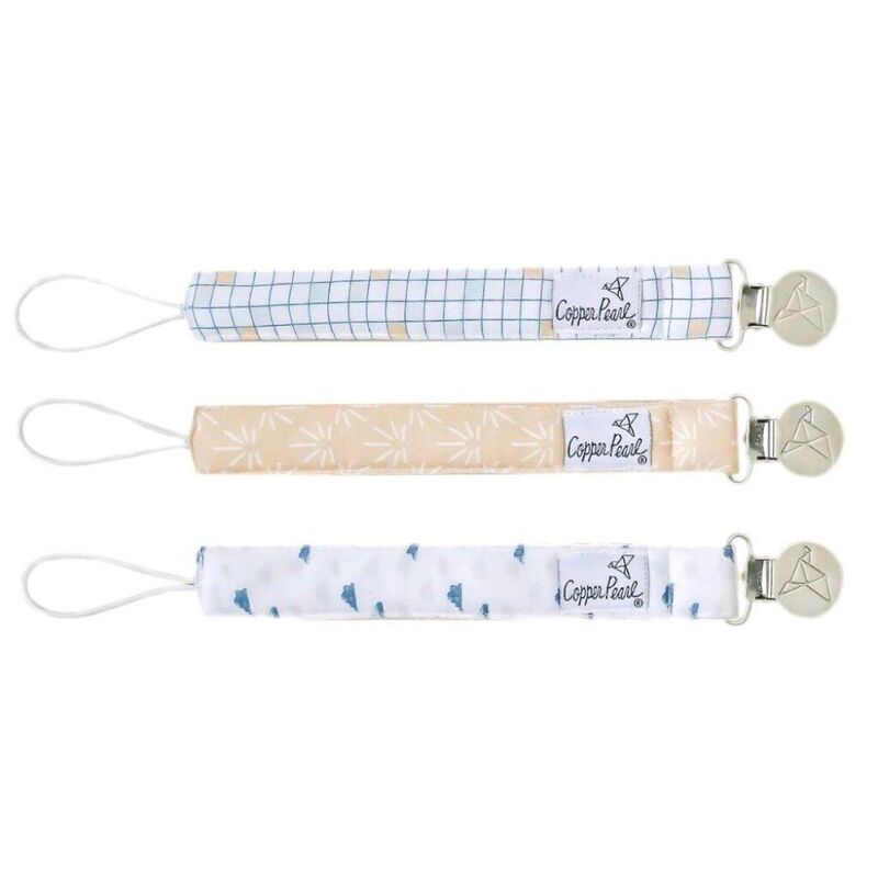SOL Binky Clip Set 3 ud. - Portachupetes Referencia: CPBC20. PUERICULTURA Y COMPLEMENTOS PARA BEBES - PORTEO LACTANCIA TETINAS