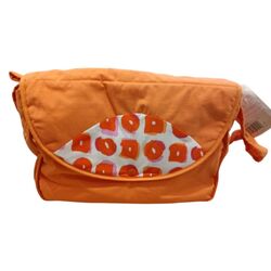 BOLSO CON TAPA fresh geo 021 bebe3. OUTLET - PUERICULTURA COCHECITOS-CARRICOCHES PARA BEBE SACOS Y TEXTILES . Color Naranja. 