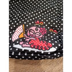 BOLSO GRANDE NEGRO FLAMENCA LAKEN. OUTLET - PUERICULTURA COCHECITOS-CARRICOCHES PARA BEBE SACOS Y TEXTILES BOLSOS ,TALEGAS