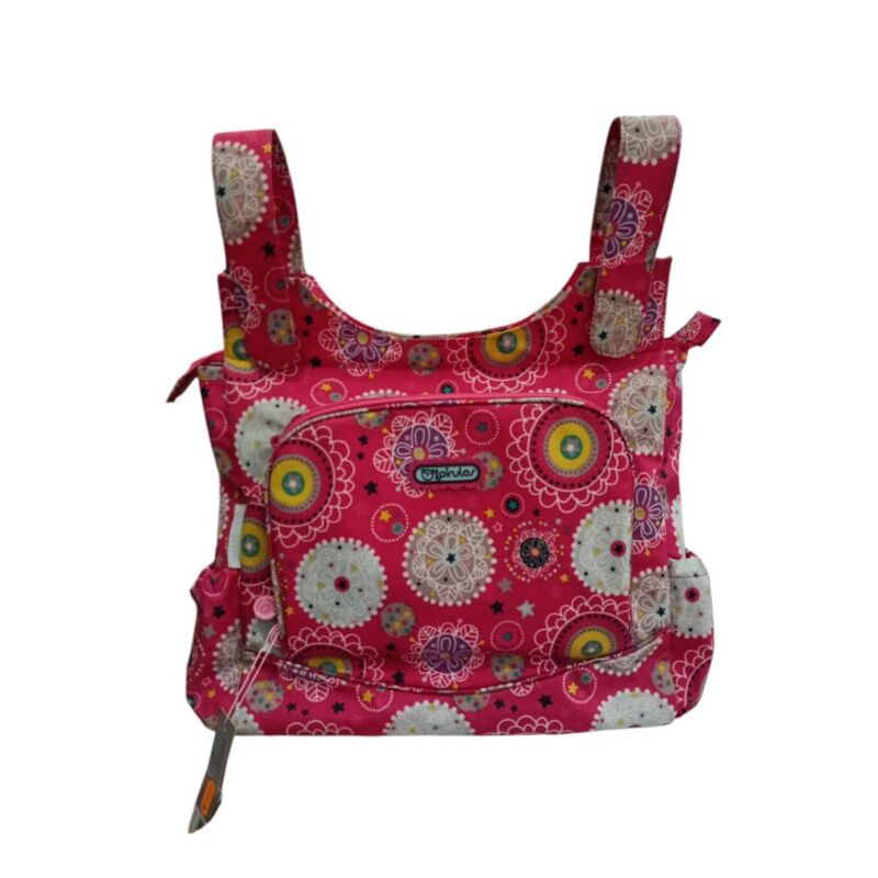 TALEGA MICROFIBRA +CAMB. FOLK PIRULOS. COCHECITOS-CARRICOCHES PARA BEBE SACOS Y TEXTILES BOLSOS ,TALEGAS MALETAS OUTLET