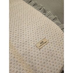 889 ROPA VESTIDURA PARA CAPAZO MIMBRE AZUL ARTESANIA CHARI. MOBILIARIO Y DECORACION PARA BEBE - ROPA CUNA MINICUNA MINICUNAS