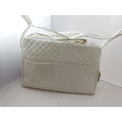 BOLSO MATERNAL PLASTIFICADO BRILLO ARTESANIA CHARI. OUTLET - PUERICULTURA COCHECITOS-CARRICOCHES PARA BEBE SACOS Y TEXTILES