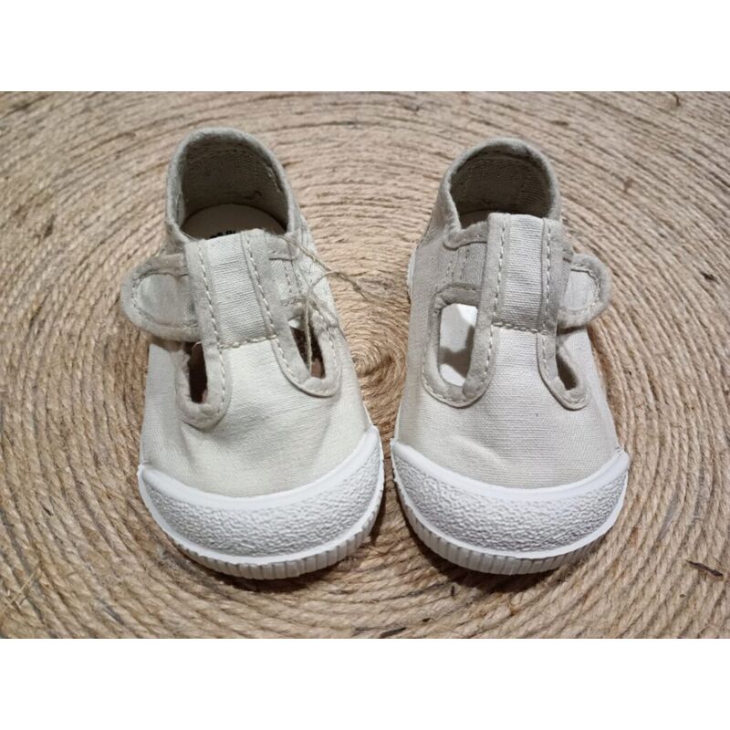 4521 SANDALIA BAREFOOT TINTADO SAND NATURAL WOLD. ZAPATOS PARA BEBE - CALZADO NIÑO NIÑA ZAPATILLAS DE LONETAS . CALZADO 21. 