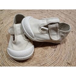 4521 SANDALIA BAREFOOT TINTADO SAND NATURAL WOLD. ZAPATOS PARA BEBE - CALZADO NIÑO NIÑA ZAPATILLAS DE LONETAS . CALZADO 21. 