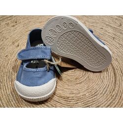 45222E MERCEDES BAREFOOT ENZIMATICO NATURAL WOLD. ZAPATOS PARA BEBE - ZAPATILLAS DE LONETAS CALZADO NIÑA . CALZADO 19. 