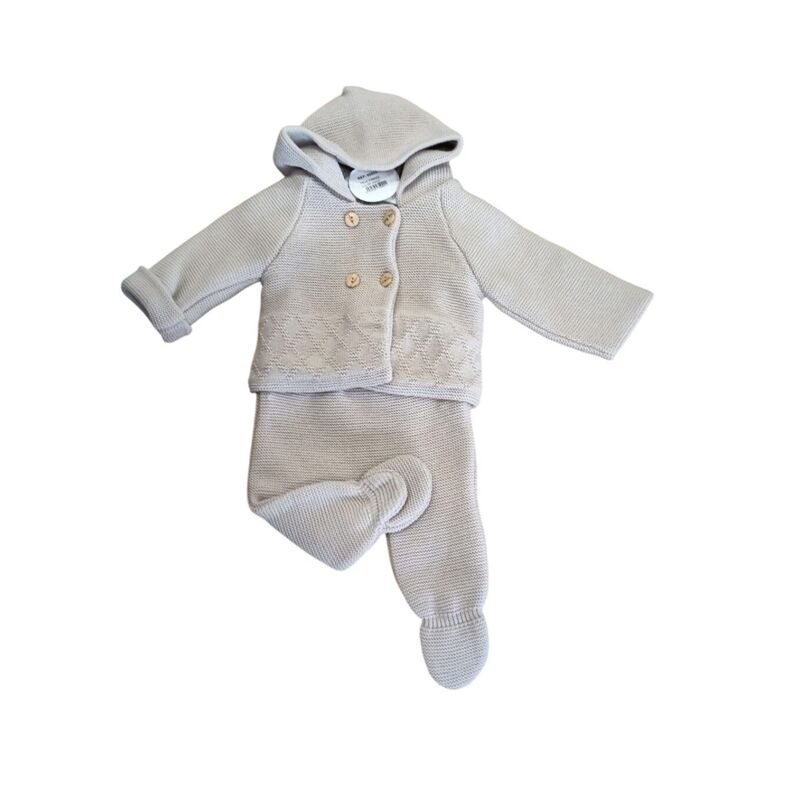 60803 SAN FRANCISCO PUNTO ESCARCHA BABIDU. ROPA PARA BEBES ,PREMAMA Y COLEGIAL - DE 0 5 AÑOS INVIERNO Abrigo . TALLAS 3 meses. 