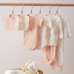 PI0R0114 PIJAMA T.0-1 PI0 MONET R01 14 B/ROSA COIMASA. ROPA PARA BEBES ,PREMAMA Y COLEGIAL - DE 0 5 AÑOS INTERIOR Pijamas Niño