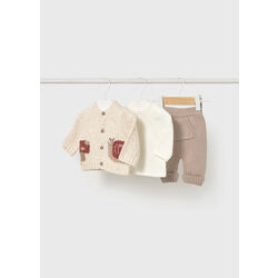 2571 Conjunto de tres piezas caracol unisex bebé recién nacido mayoral. ROPA PARA BEBES ,PREMAMA Y COLEGIAL - DE 0 5 AÑOS