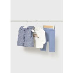 2632 Conjunto tres piezas niña mayoral. ROPA PARA BEBES ,PREMAMA Y COLEGIAL - DE 0 5 AÑOS INVIERNO NIÑA Conjuntos Chaquetas