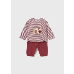 2621 Conjunto 4 piezas animalitos recién nacido ambar mayoral. ROPA PARA BEBES ,PREMAMA Y COLEGIAL - DE 0 5 AÑOS INVIERNO NIÑA