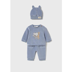 2624 Chándal 3 piezas punto pana recién nacido mayoral. ROPA PARA BEBES ,PREMAMA Y COLEGIAL - DE 0 5 AÑOS INVIERNO NIÑA