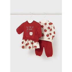 2630 Conjunto 4 piezas casual recién nacida mayoral. ROPA PARA BEBES ,PREMAMA Y COLEGIAL - DE 0 5 AÑOS INVIERNO Chandal NIÑA