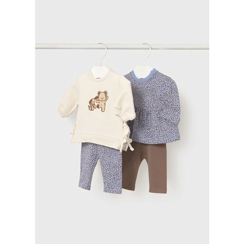 2726 Conjunto 4 piezas recién nacida dream blue mayoral. ROPA PARA BEBES ,PREMAMA Y COLEGIAL - DE 0 5 AÑOS INVIERNO NIÑA