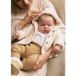 2333 Chaqueta tricot con pelo recién nacida mayoral. ROPA PARA BEBES ,PREMAMA Y COLEGIAL - DE 0 5 AÑOS INVIERNO NIÑO Jerseys