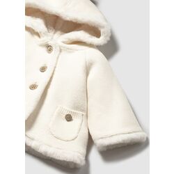 2333 Chaqueta tricot con pelo recién nacida mayoral. ROPA PARA BEBES ,PREMAMA Y COLEGIAL - DE 0 5 AÑOS INVIERNO NIÑO Jerseys