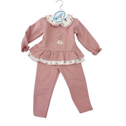 31699 Chándal de dos piernas tundosado o niña Tony. ROPA PARA BEBES ,PREMAMA Y COLEGIAL - DE 0 5 AÑOS INVIERNO Chandal NIÑA