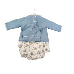31777 Conjunto braga  piezas bebé Tony. ROPA PARA BEBES ,PREMAMA Y COLEGIAL - DE 0 5 AÑOS INVIERNO Conjuntos Ranita Punto .