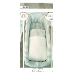 Saco capazo desenfundable  con cubre capazo 505 bertter artesanía Chari. COCHECITOS-CARRICOCHES PARA BEBE SACOS Y TEXTILES DE