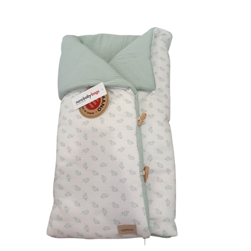 55153 saco capazo x sin capucha blush mint 33x70x5 cm cambrass. COCHECITOS-CARRICOCHES PARA BEBE SACOS Y TEXTILES DE SOBRE PUNTO