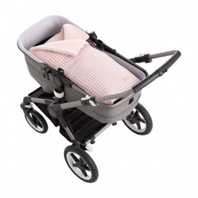 55212 SACO CAPAZO X SIN CAPUCHA VICKY ROSA 33x70x5 CM cambrass. COCHECITOS-CARRICOCHES PARA BEBE SACOS Y TEXTILES DE SOBRE PUNTO