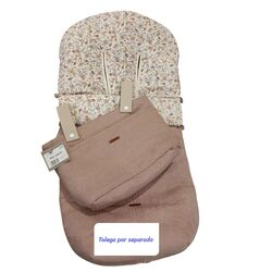 58CA--ROBERRN  SACO SILLA ROBERTA ROSA UZTURRE. COCHECITOS-CARRICOCHES PARA BEBE SACOS Y TEXTILES SILLA PASEO INVIERNO . Color