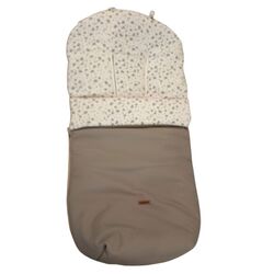 58DA--CAETATO  SACO SILLA CAETANA TOPO UZTURRE. COCHECITOS-CARRICOCHES PARA BEBE SACOS Y TEXTILES SILLA PASEO INVIERNO . Color