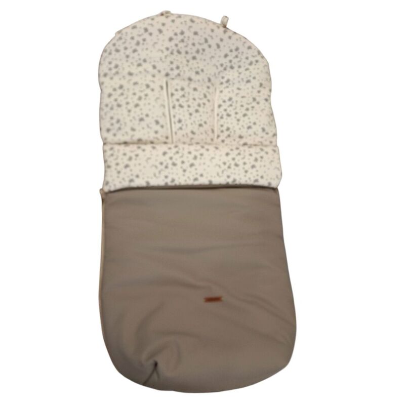 58DA--CAETATO  SACO SILLA CAETANA TOPO UZTURRE. COCHECITOS-CARRICOCHES PARA BEBE SACOS Y TEXTILES SILLA PASEO INVIERNO . Color
