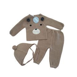 25554 CONJUNTO 3 PIEZAS PANTALÓN CARA OSO SIN PIE JULIANA. ROPA PARA BEBES ,PREMAMA Y COLEGIAL - DE 0 5 AÑOS INVIERNO Conjuntos