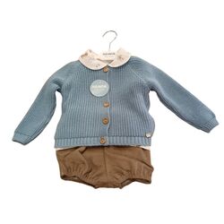 25690 CONJUNTO CHAQUETA PANTALÓN PANA ANIMALITOS JULIANA. ROPA PARA BEBES ,PREMAMA Y COLEGIAL - DE 0 5 AÑOS INVIERNO NIÑO