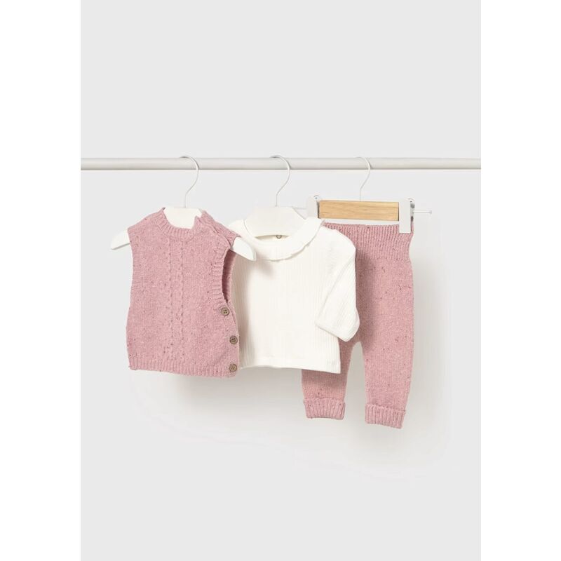 2709 CONJUNTO LEGGINGS CHALECO MAYORAL. ROPA PARA BEBES ,PREMAMA Y COLEGIAL - DE 0 5 AÑOS INVIERNO RECIEN NACIDO 0-1M 50CM .