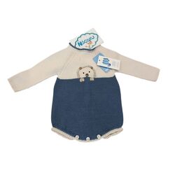 9854 Pelele sin costuras bordado erizo  del bosque Mac ilusión. ROPA PARA BEBES ,PREMAMA Y COLEGIAL - DE 0 5 AÑOS INVIERNO