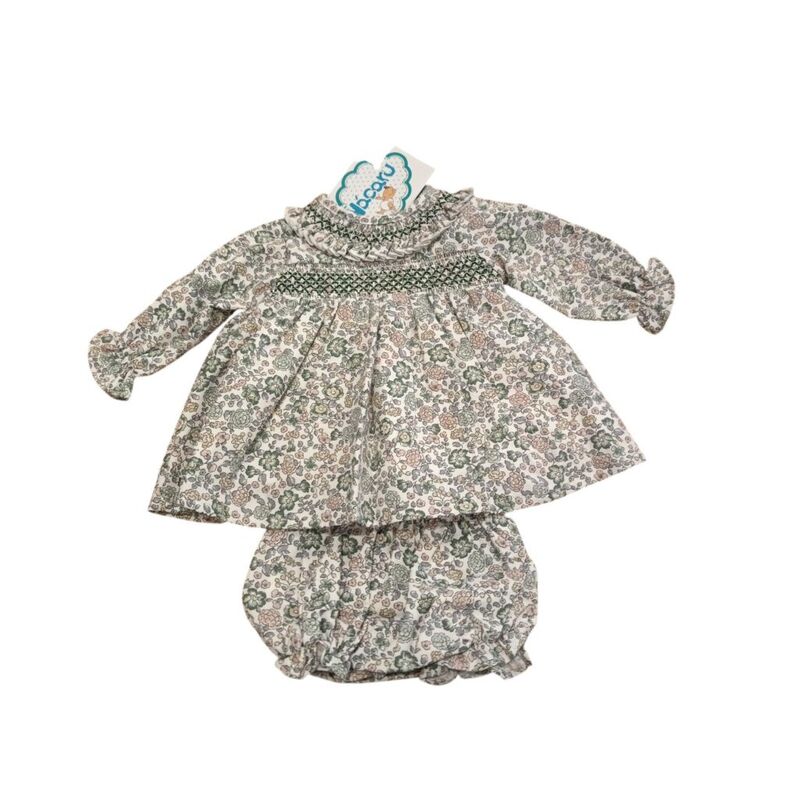 CB-632 JESUSITO BEBE FAMILIA LARA SARDON. ROPA PARA BEBES ,PREMAMA Y COLEGIAL - DE 0 5 AÑOS INVIERNO NIÑA Vestidos . TALLAS 1M. 