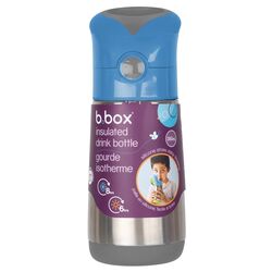 BB00448U Botella térmica con pajita 350ml - Blue Slate INFANETO. PUERICULTURA Y COMPLEMENTOS PARA BEBES - COMIDA VASOS TAZAS