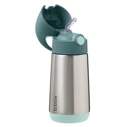 BB00457U Botella térmica con pajita 350ml - Emerald Forest INFANETO. PUERICULTURA Y COMPLEMENTOS PARA BEBES - COMIDA VASOS TAZAS