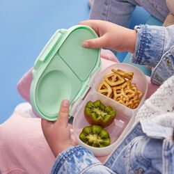 BB00679U Snackbox - Spearmint INFANETO. PUERICULTURA Y COMPLEMENTOS PARA BEBES - COMIDA TERMOS RECIPIENTES VAJILLAS CUBIERTOS