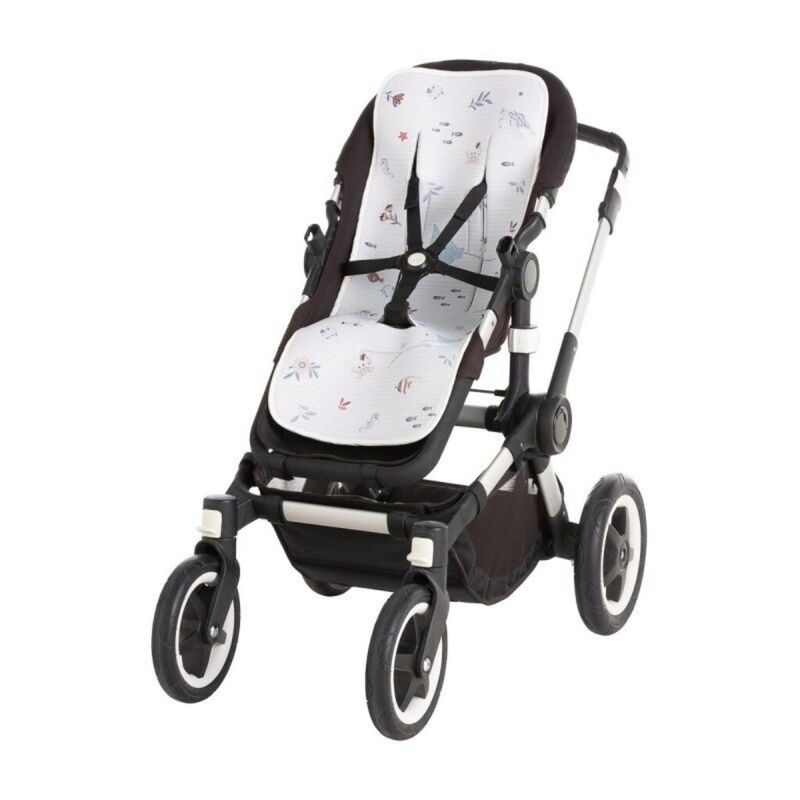 54202 COLCHONETA SILLA UNIVERSAL OCEAN GRIS 35x85x1 CM  CAMBRASS. COCHECITOS-CARRICOCHES PARA BEBE SACOS Y TEXTILES COLCHONETAS