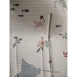 54202 COLCHONETA SILLA UNIVERSAL OCEAN GRIS 35x85x1 CM  CAMBRASS. COCHECITOS-CARRICOCHES PARA BEBE SACOS Y TEXTILES COLCHONETAS