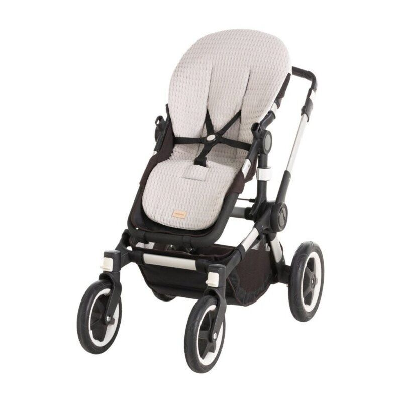 54248 COLCHONETA SILLA BUGA REVERS. ZICO GRIS 43x88x1 CM  CAMBRASS. COCHECITOS-CARRICOCHES PARA BEBE SACOS Y TEXTILES