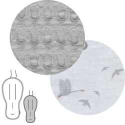 54248 COLCHONETA SILLA BUGA REVERS. ZICO GRIS 43x88x1 CM  CAMBRASS. COCHECITOS-CARRICOCHES PARA BEBE SACOS Y TEXTILES