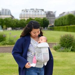 Ergobaby Mochila Portabebé Adapt - Malla SoftFlex™ Gris Perla. PUERICULTURA Y COMPLEMENTOS PARA BEBES - PORTEO LACTANCIA