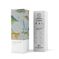 CBBK26DP The Kids Bottle - Dinos Planet 260ml COOLBOTTLES. PUERICULTURA Y COMPLEMENTOS PARA BEBES - COMIDA VASOS TAZAS ROPA