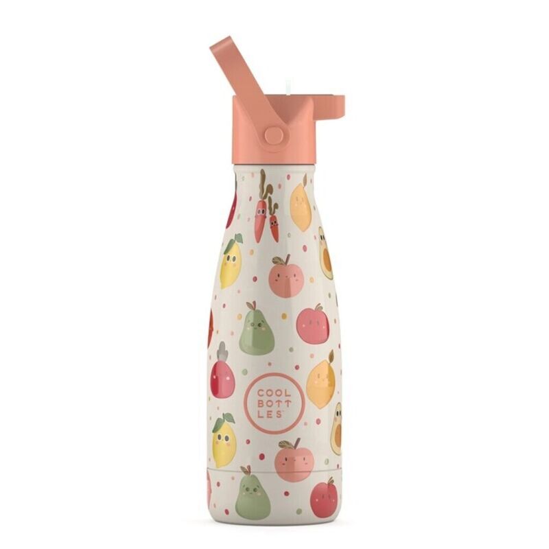 CBBK26FS The Kids Bottle - Fruit Salad 260ml COOL BOTTLE. ROPA PARA BEBES ,PREMAMA Y COLEGIAL - COLEGIO ,MANDILONES, MOCHILAS