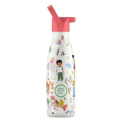 CBBK35CE The Kids Bottle - Curious Explorers 350ml  COOLBOTTLES. ROPA PARA BEBES ,PREMAMA Y COLEGIAL - COLEGIO ,MANDILONES,