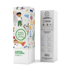 CBBK35CE The Kids Bottle - Curious Explorers 350ml  COOLBOTTLES. ROPA PARA BEBES ,PREMAMA Y COLEGIAL - COLEGIO ,MANDILONES,